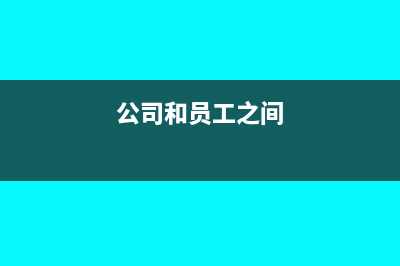 公司跟員工的往來款會計分錄怎么寫?(公司和員工之間)