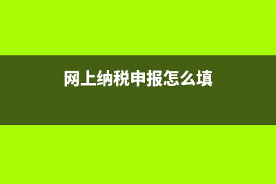 網(wǎng)上申報納稅時間一般是什么時候?(網(wǎng)上納稅申報怎么填)