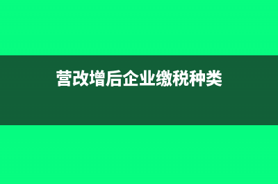 營改增后招聘費可以抵扣嗎？(營改增后企業(yè)繳稅種類)