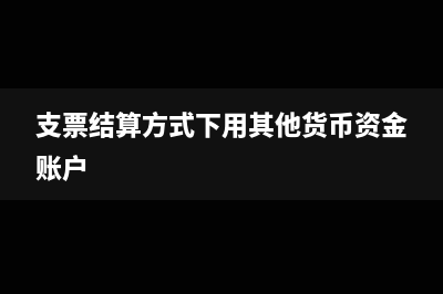 支票結(jié)算方式下怎樣處理銀行退票?(支票結(jié)算方式下用其他貨幣資金賬戶)