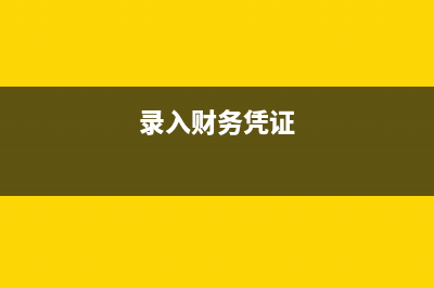 財務人填制憑證需要注意什么?(錄入財務憑證)