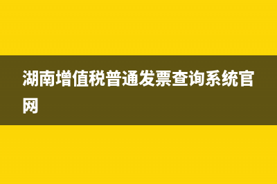 湖南增值稅普通發(fā)票查詢系統(tǒng) (湖南增值稅普通發(fā)票查詢系統(tǒng)官網)