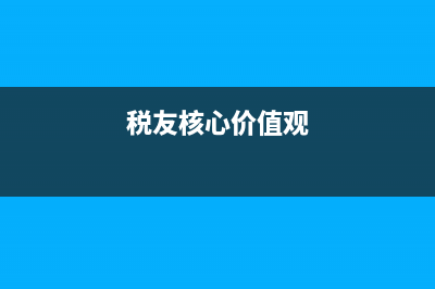 稅務(wù)核心價(jià)值觀(稅務(wù)核心價(jià)值觀探究) (稅友核心價(jià)值觀)