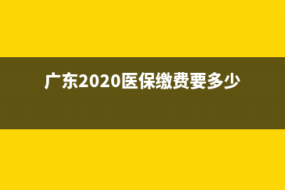 2022醫(yī)保廣東繳費網(wǎng)上怎么繳費？ (廣東2020醫(yī)保繳費要多少)